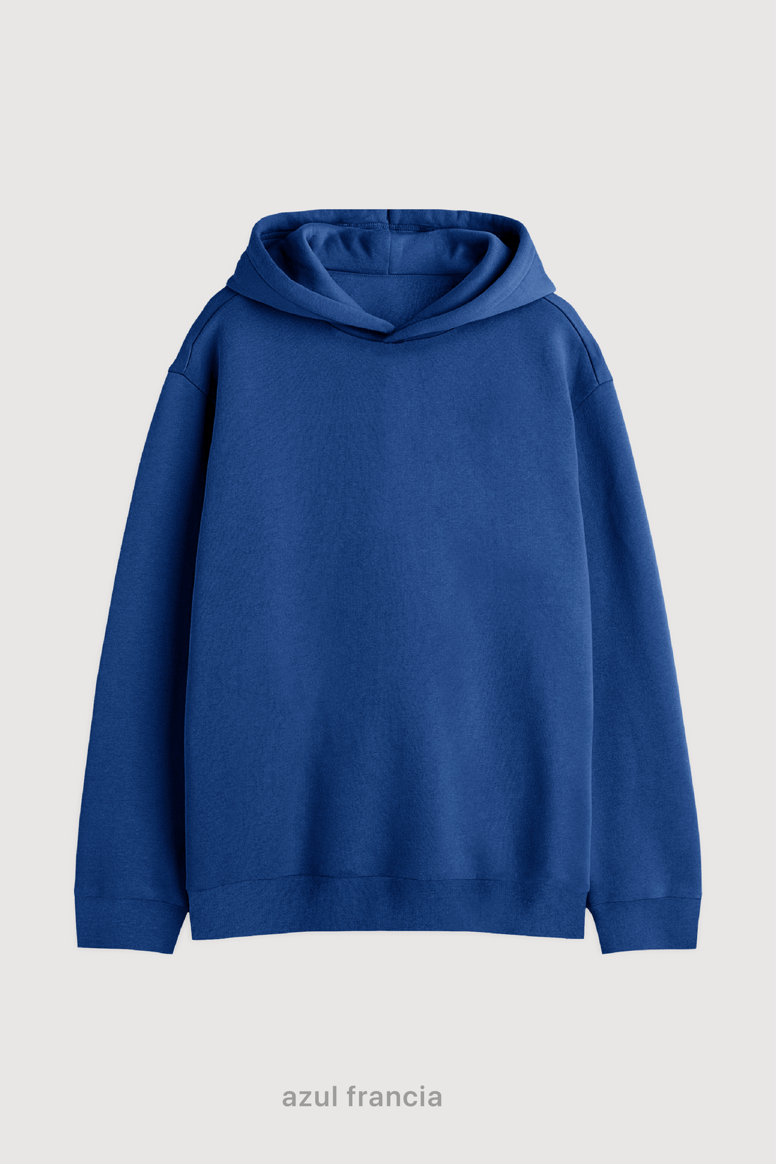 Hoodie Super Soft Frisado - Azul Francia