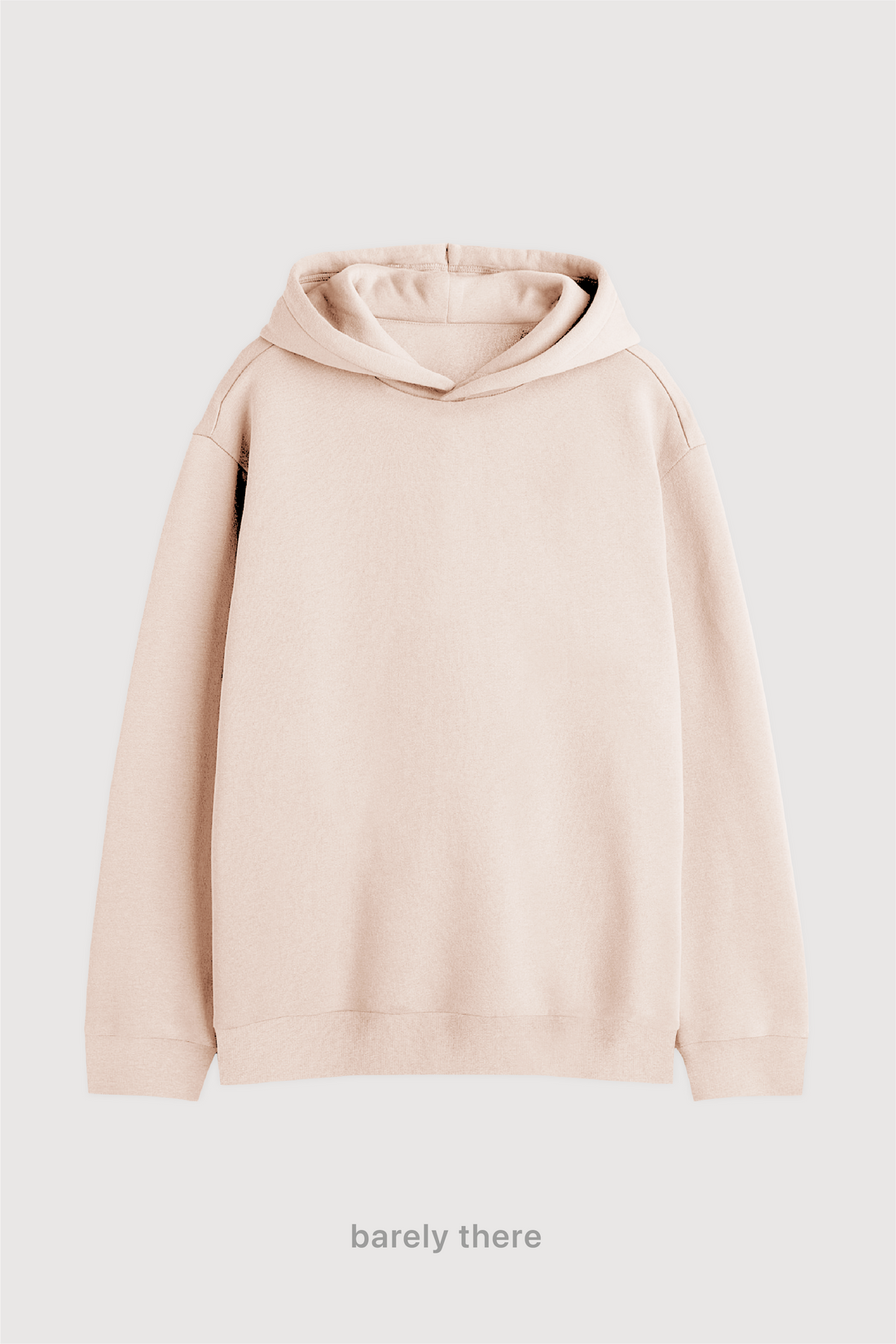 Hoodie Super Soft Frisado - Barely There