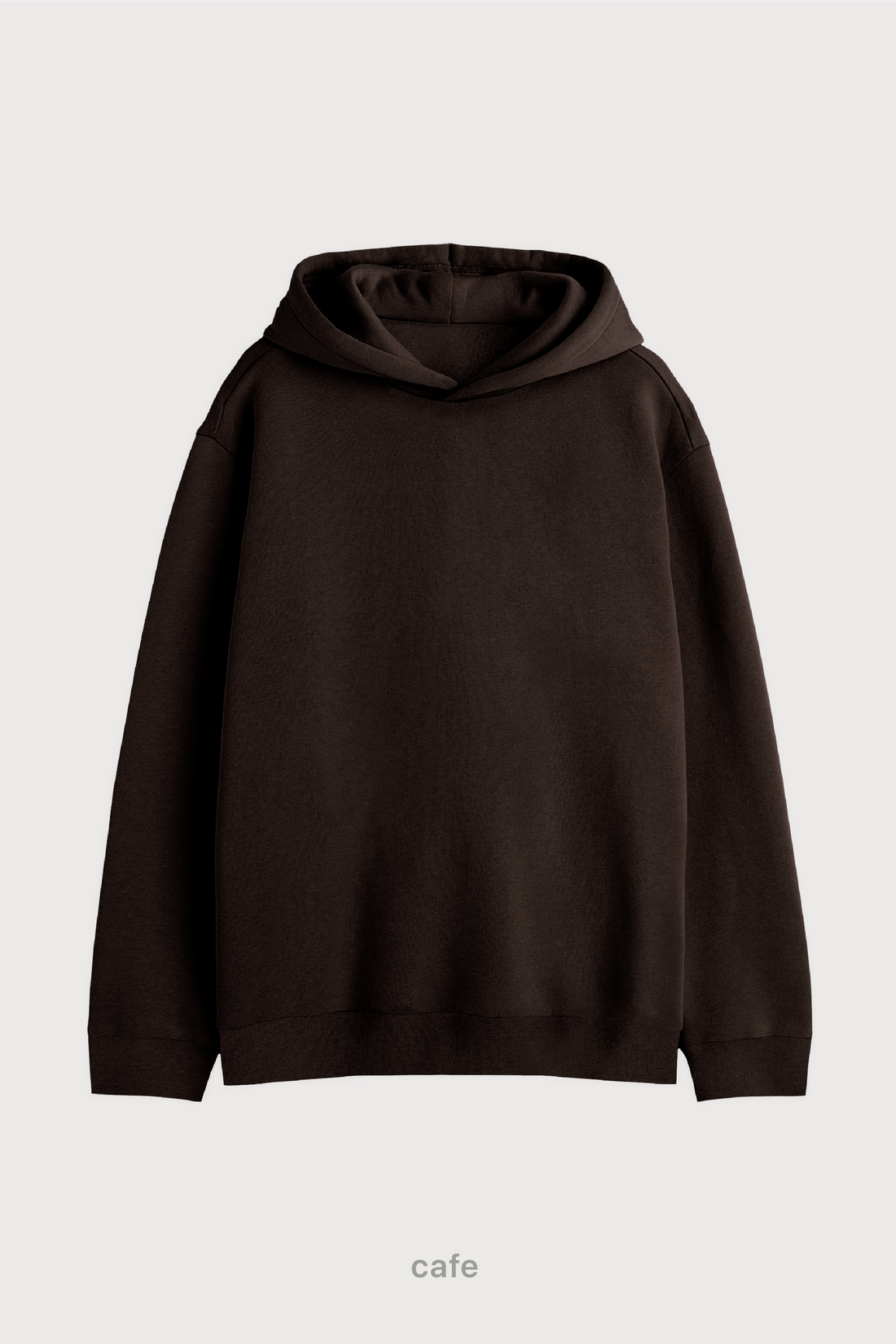 Hoodie Super Soft Frisado - Cafe