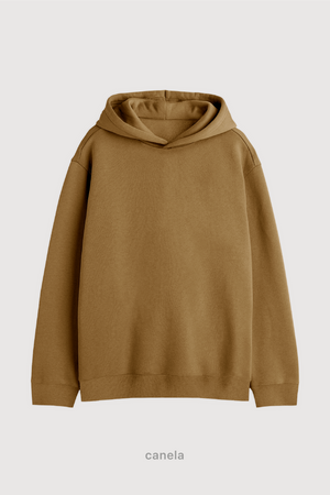 Hoodie Super Soft Frisado - Canela