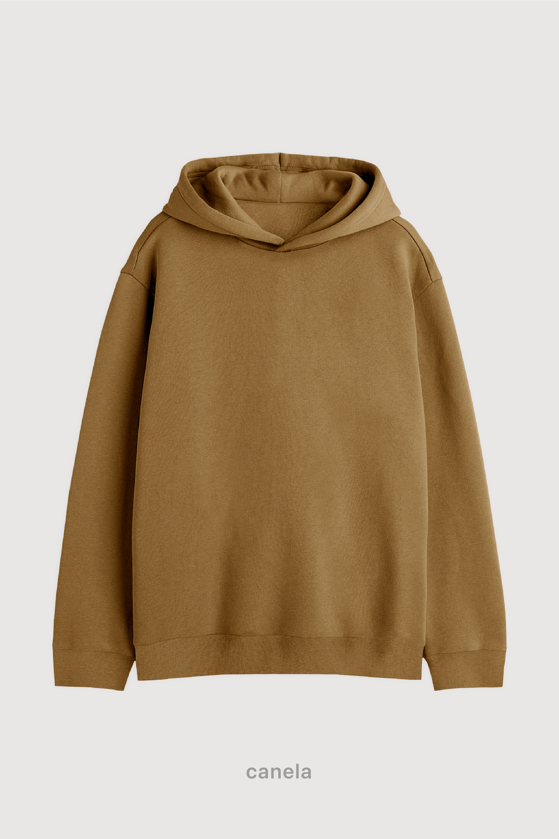 Hoodie Super Soft Frisado - Canela