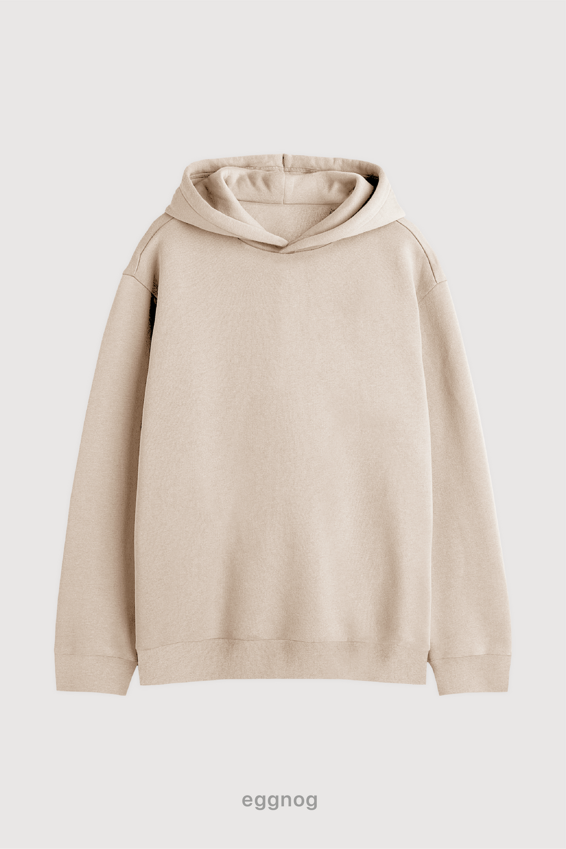 Hoodie Super Soft Frisado - Eggnog