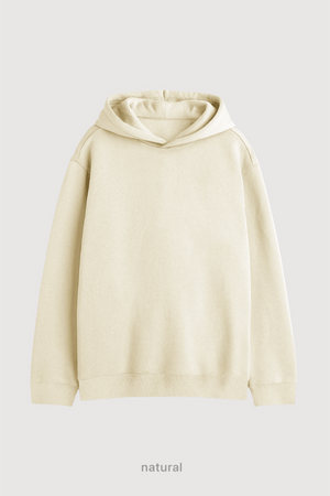 Hoodie Super Soft Frisado - Natural