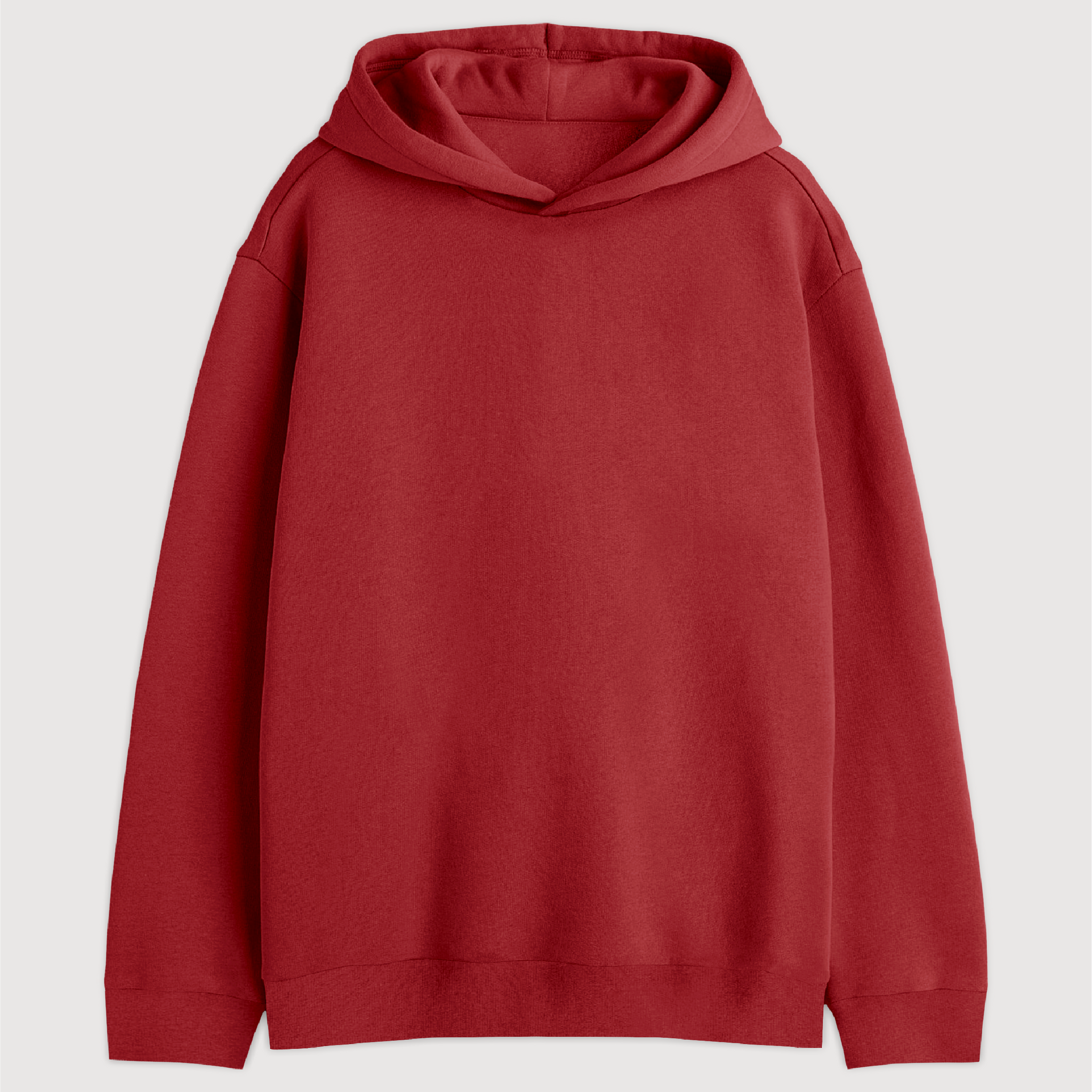 Hoodie Super Soft Frisado - Rojo