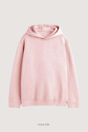 Hoodie Super Soft Frisado - Rosa bb