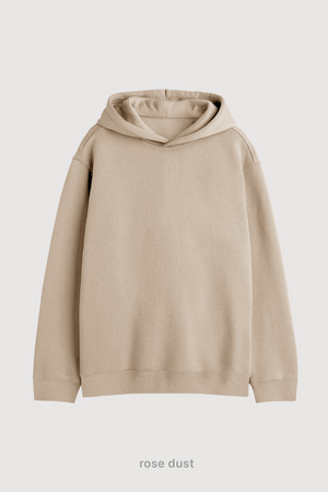 Hoodie Super Soft Frisado - Rose Dust