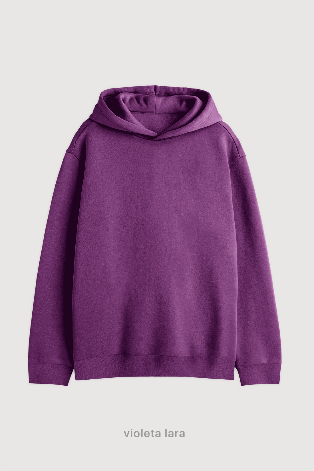 Hoodie Super Soft Frisado - Violeta Lara