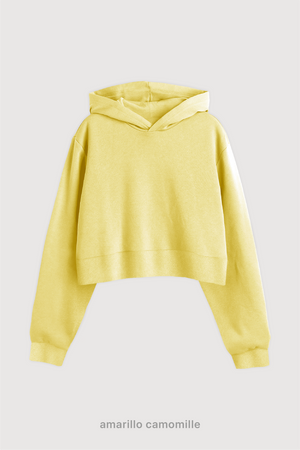 Hoodie Wide Cut - Amarillo Camomille