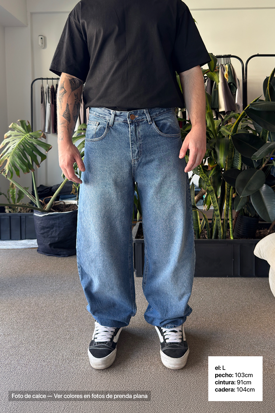 Jean Baggy Blue Hombre