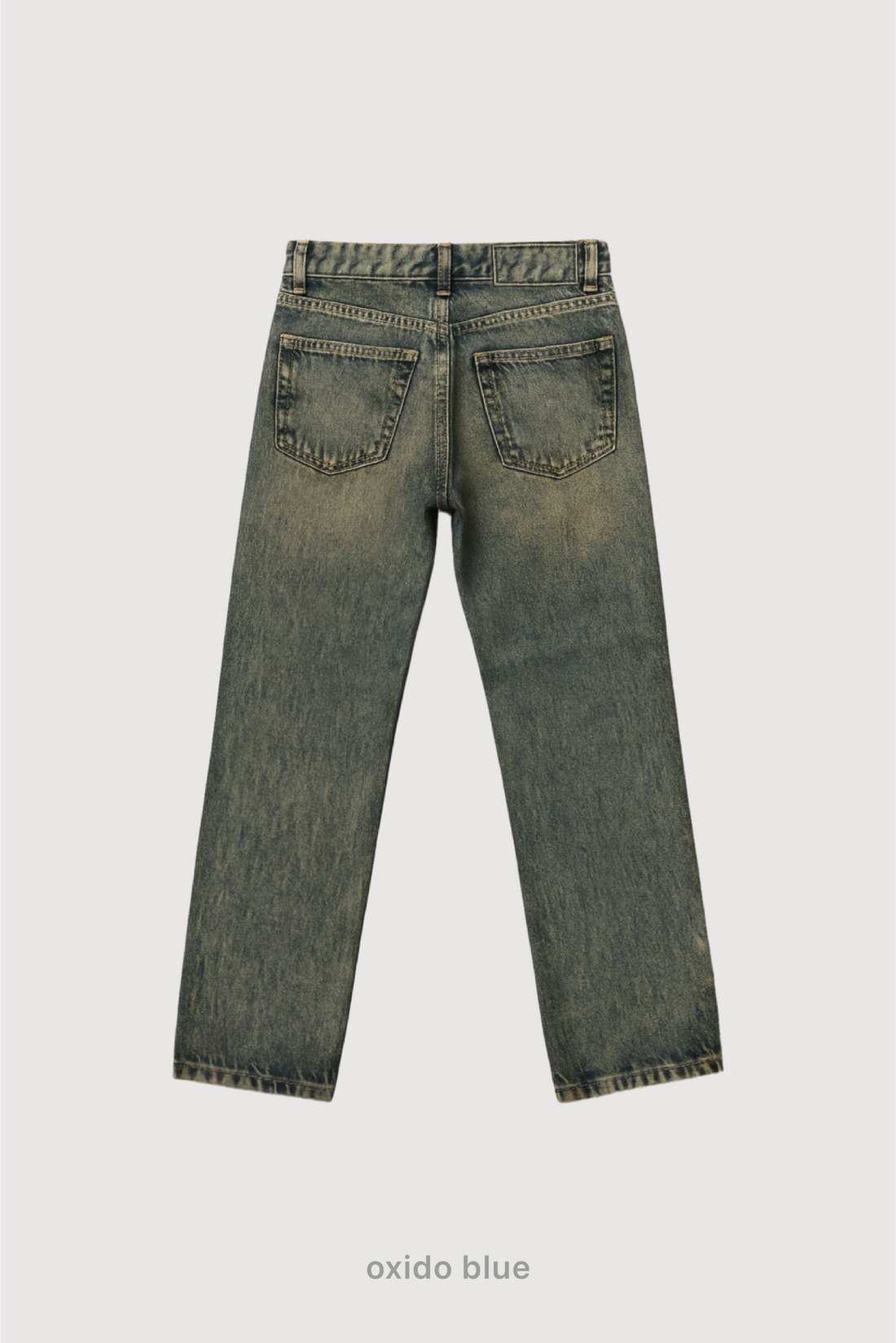 Jean Loose Hombre Oxido Blue