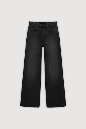 Jean Straight Mujer Black