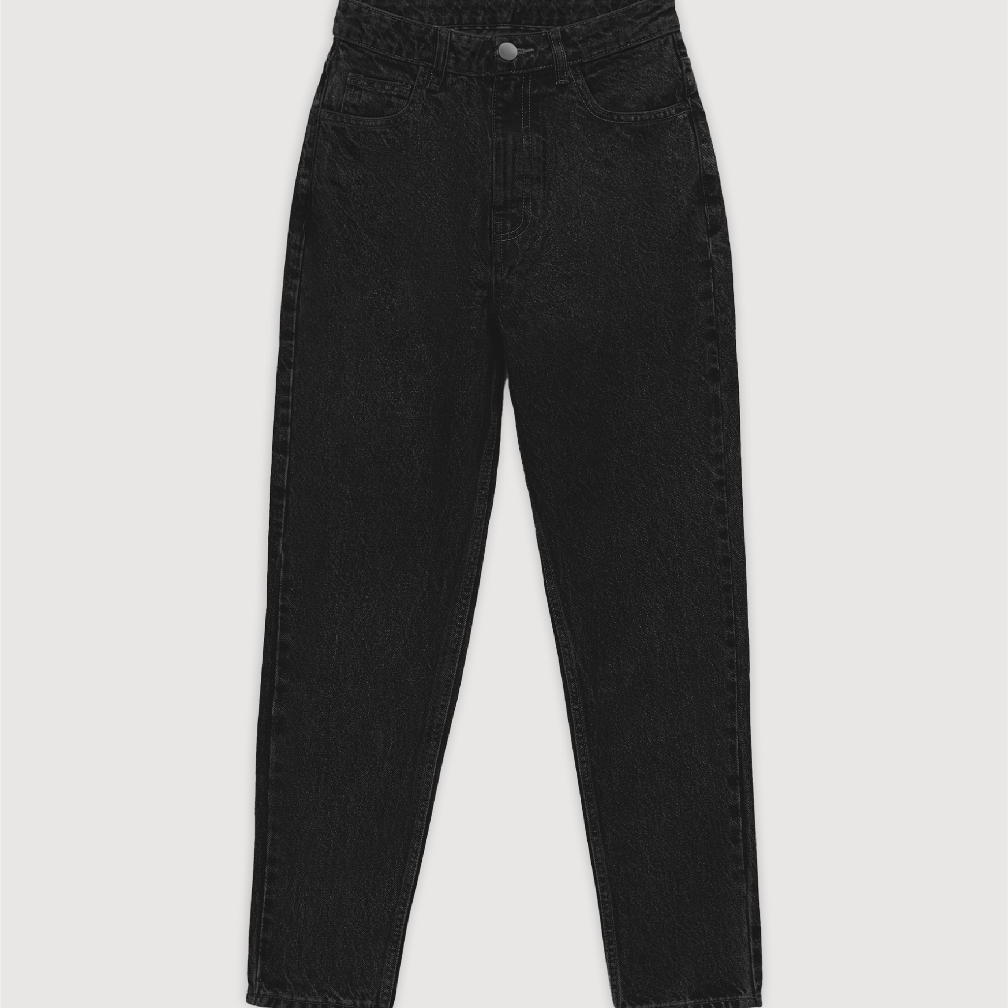 Jeans Mom Super Black - Super Black