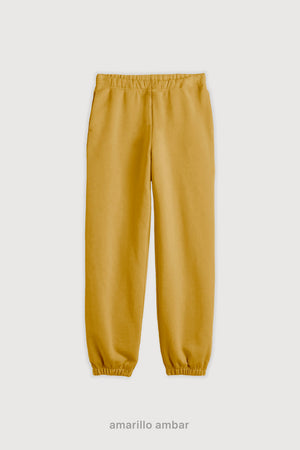 Jogger Regular Frisado - Amarillo Ambar