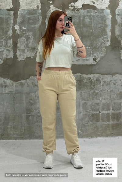 Jogger Regular Frisado