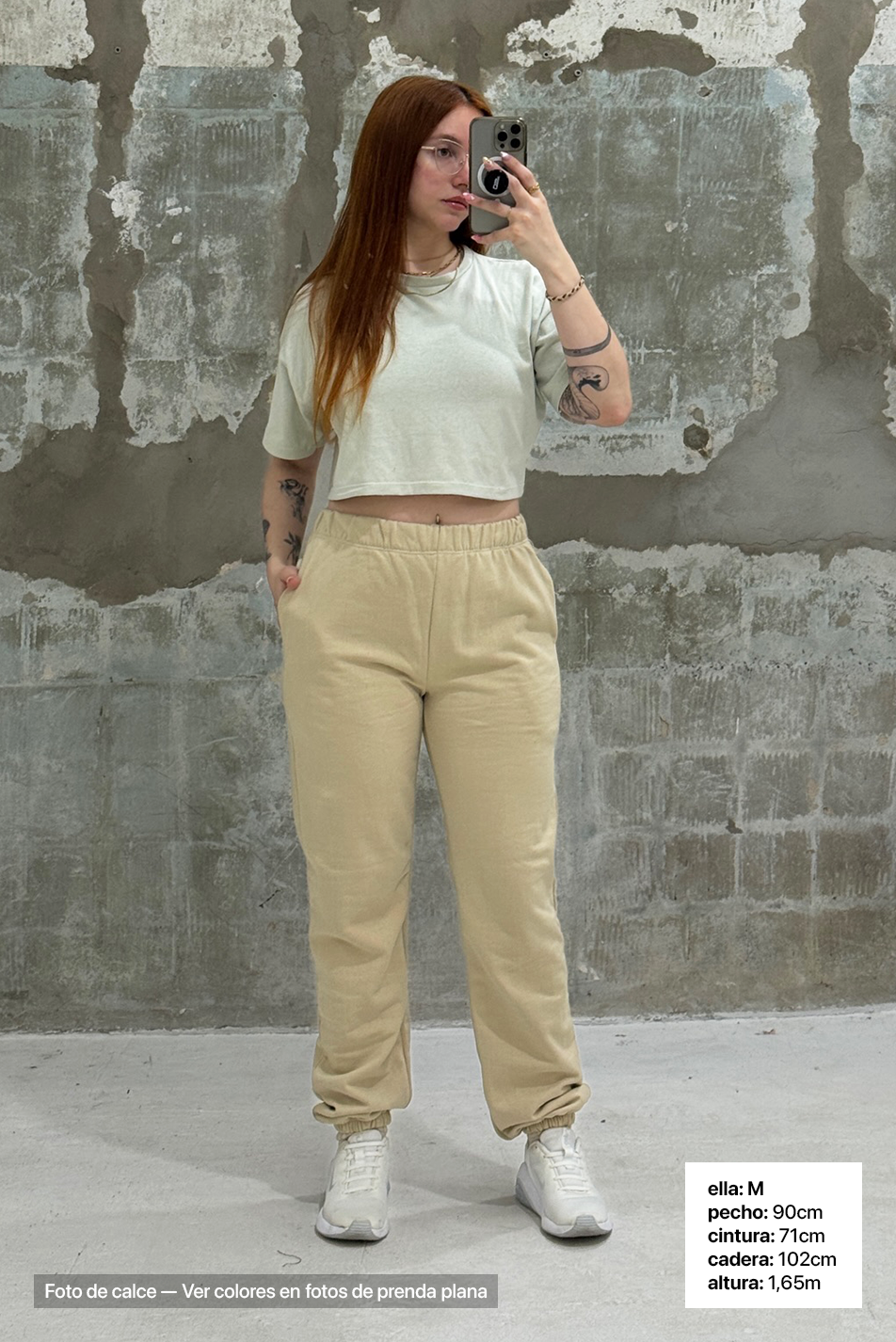Jogger Regular Frisado - Amarillo Ambar