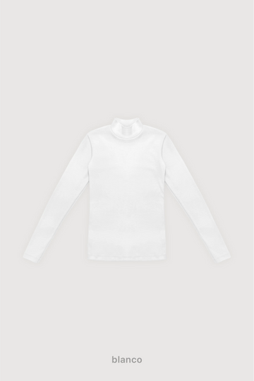 Polera Ribb - Blanco