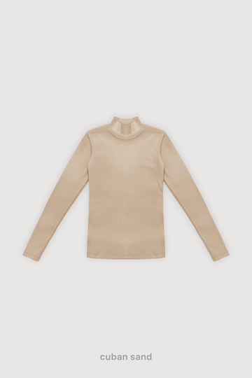 Polera Ribb - Cuban Sand