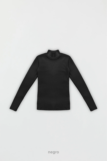 Polera Ribb - Negro