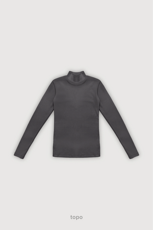Polera Ribb - Topo