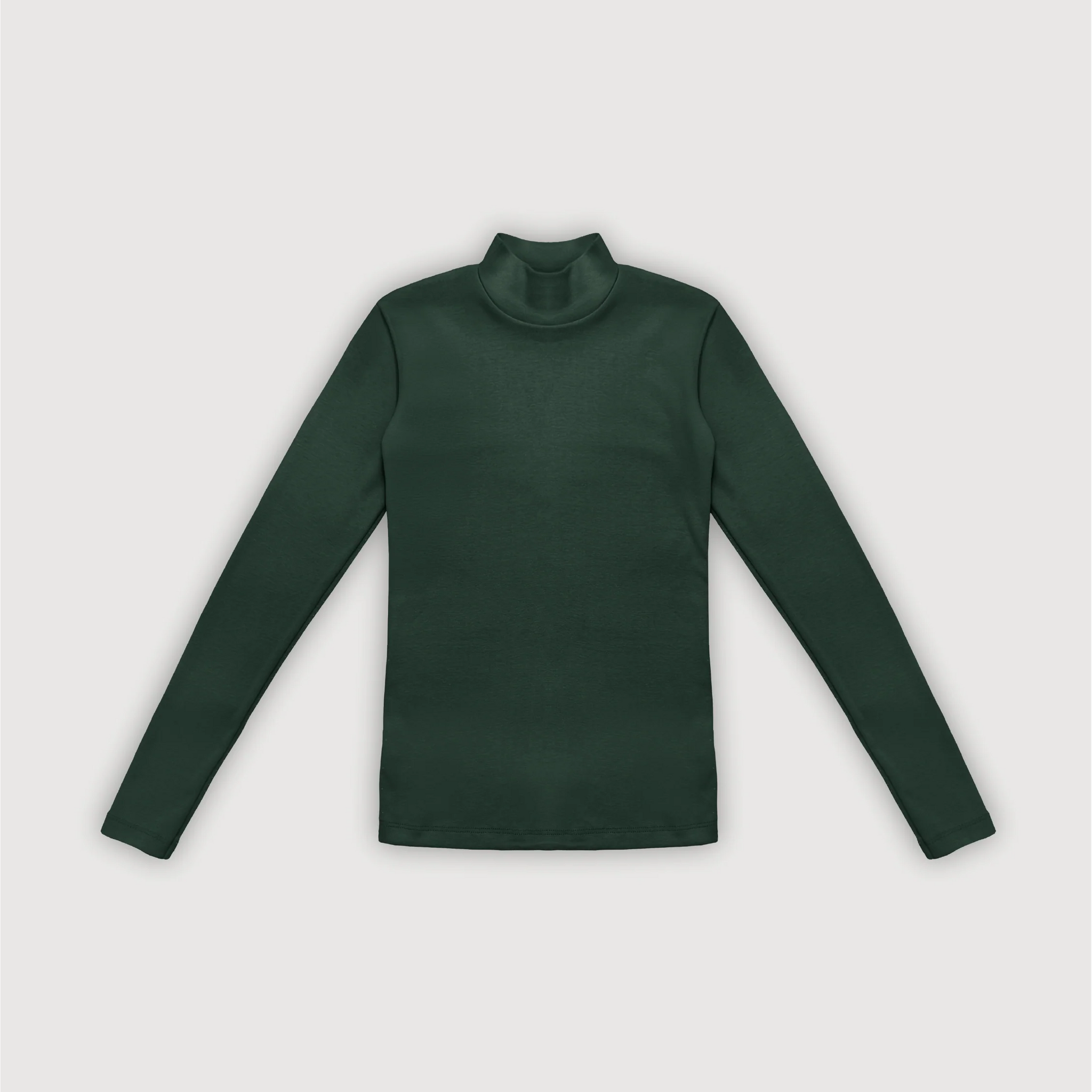 Polera Ribb - Verde Botella