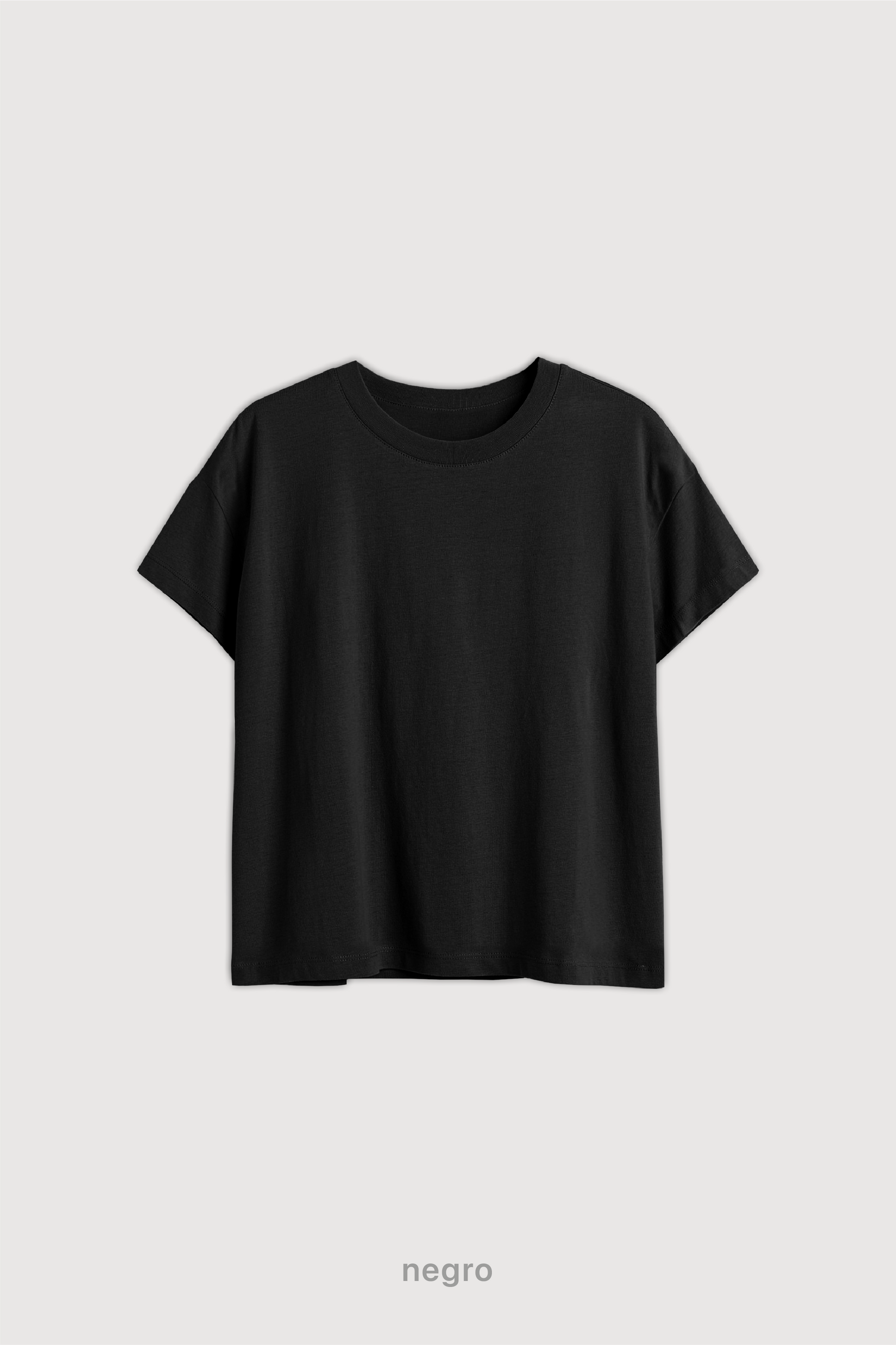 Remera Blend Oversize - Negro