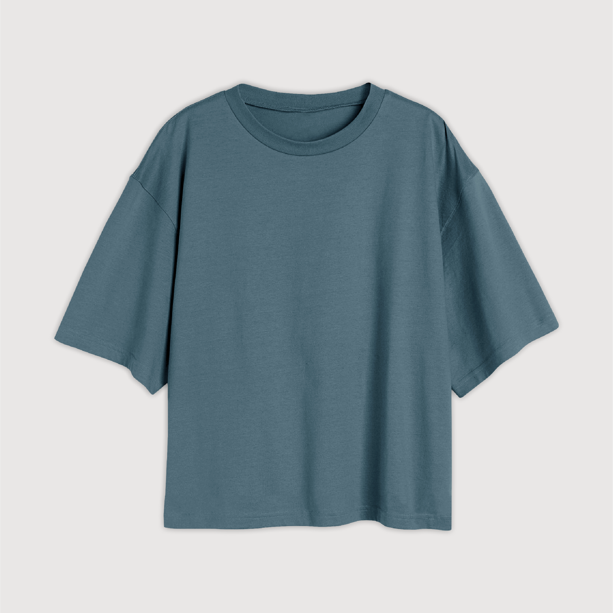 Remera Cropped Fit - Azul Heaven