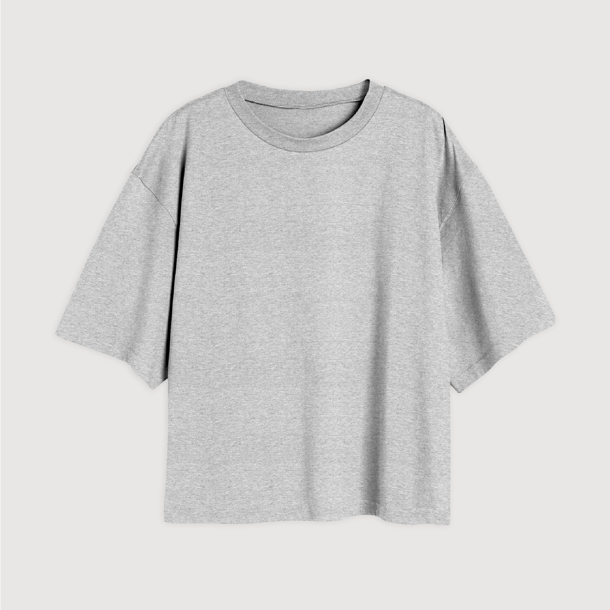 Remera Cropped Fit - Melange