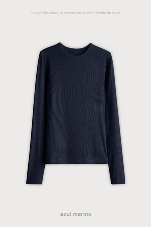 Remera Ribb Manga Larga