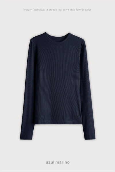 Remera Ribb Manga Larga