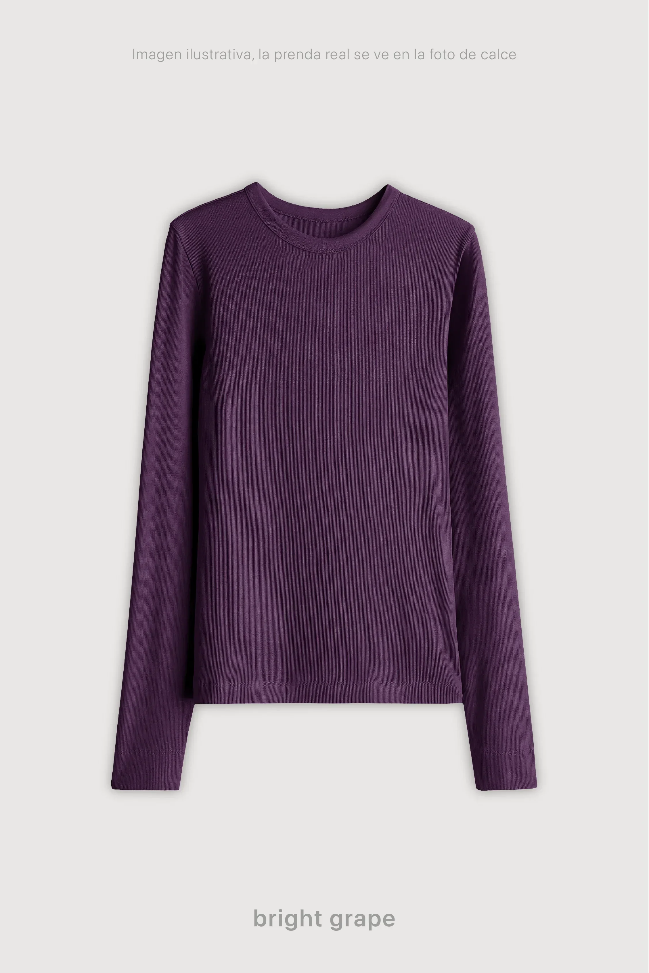 Remera Ribb Manga Larga