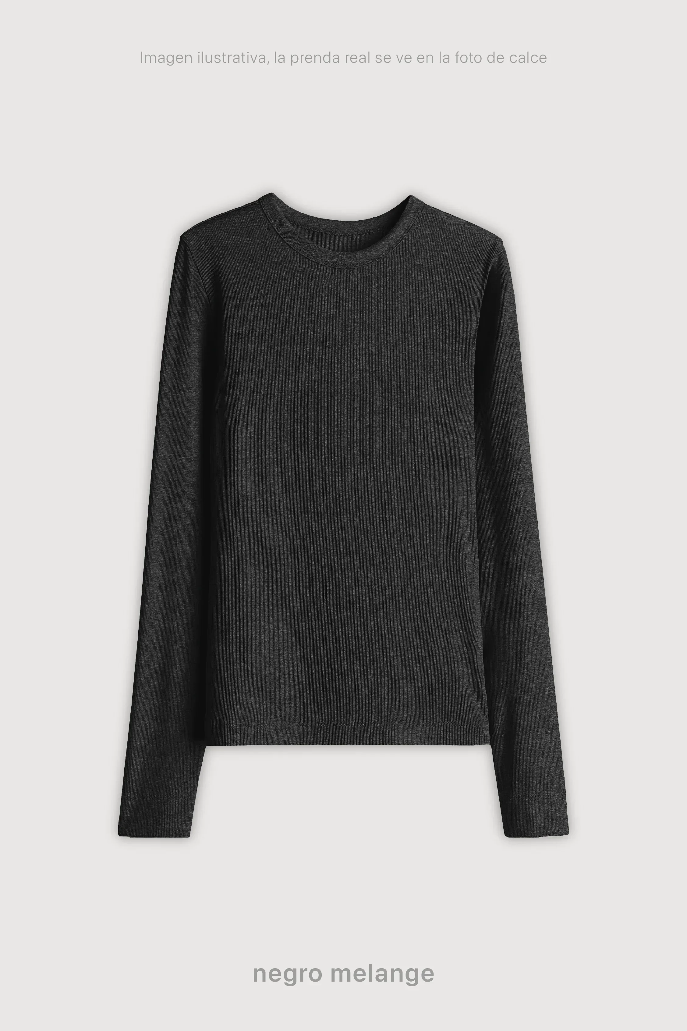 Remera Ribb Manga Larga