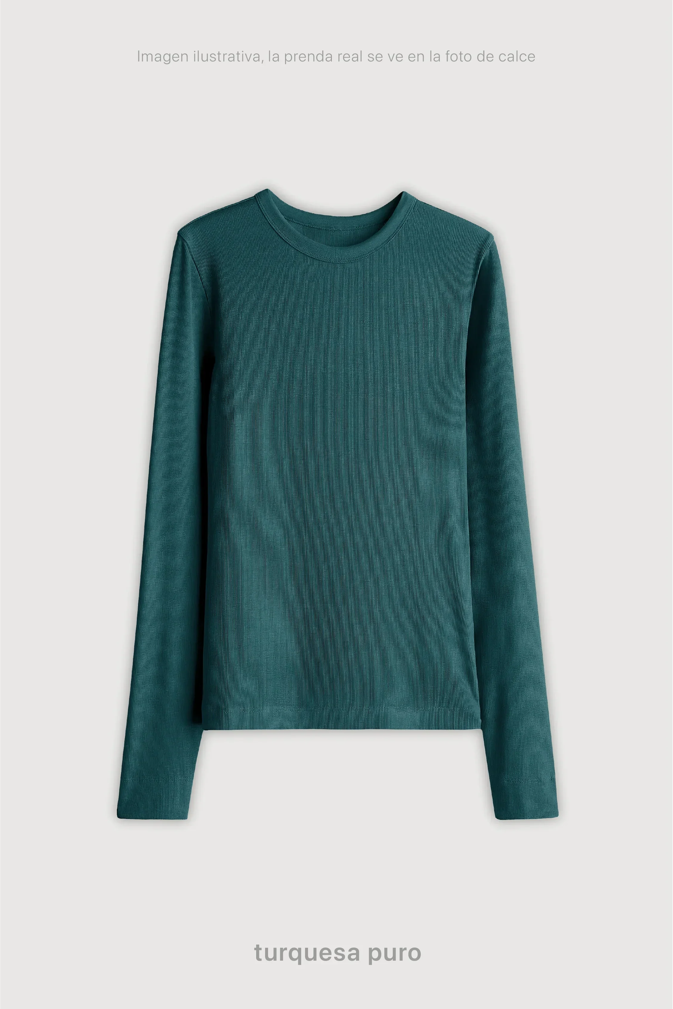 Remera Ribb Manga Larga