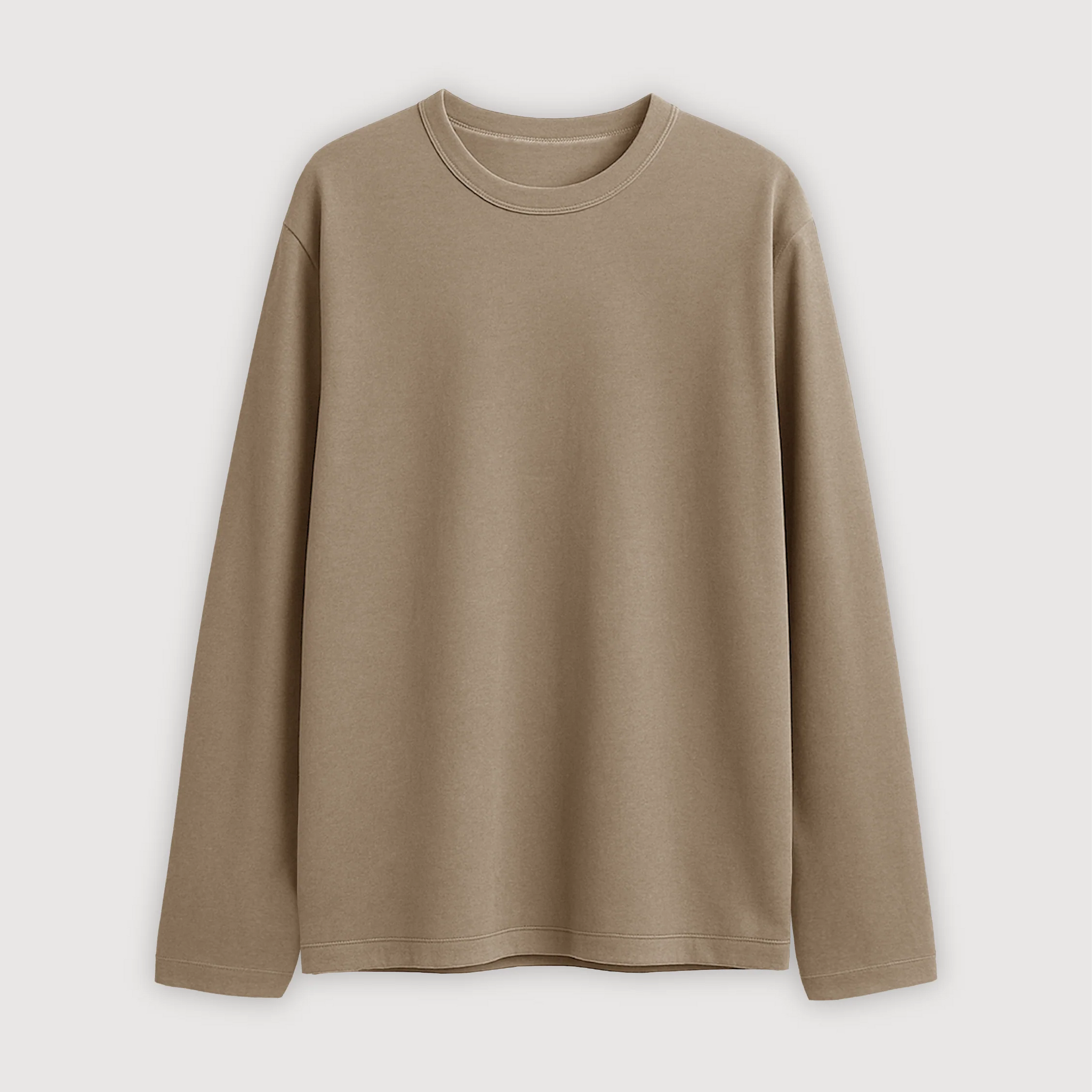 Remera Manga Larga Hombre - Beige 7
