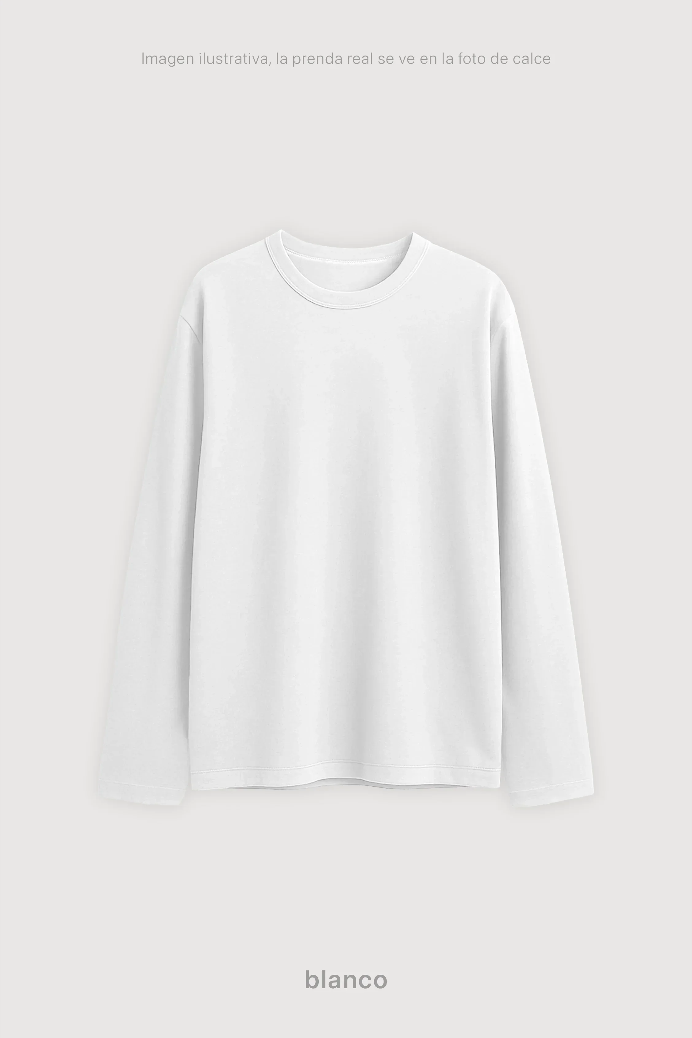 Remera Manga Larga Hombre