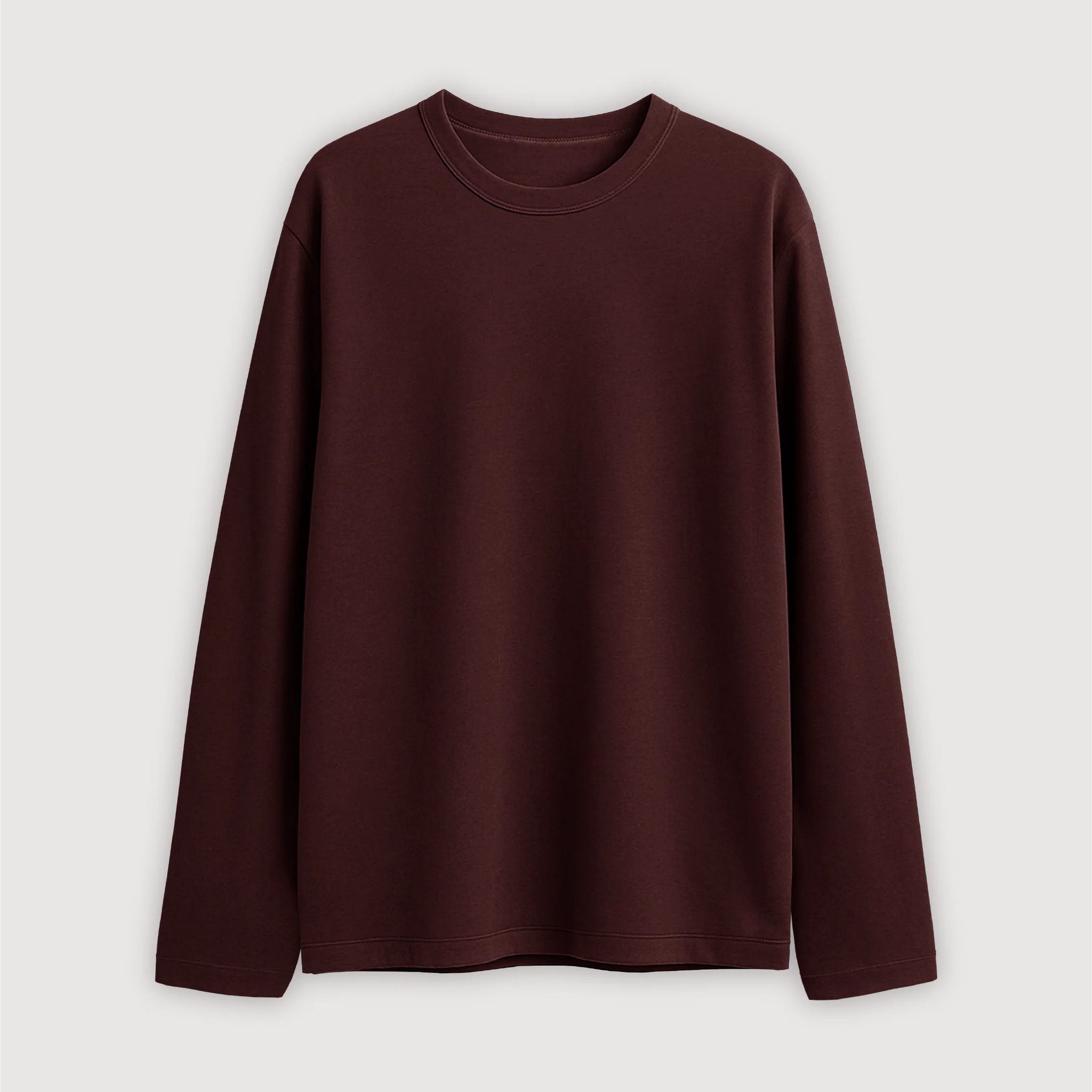 Remera Manga Larga Hombre - Bordo Sy