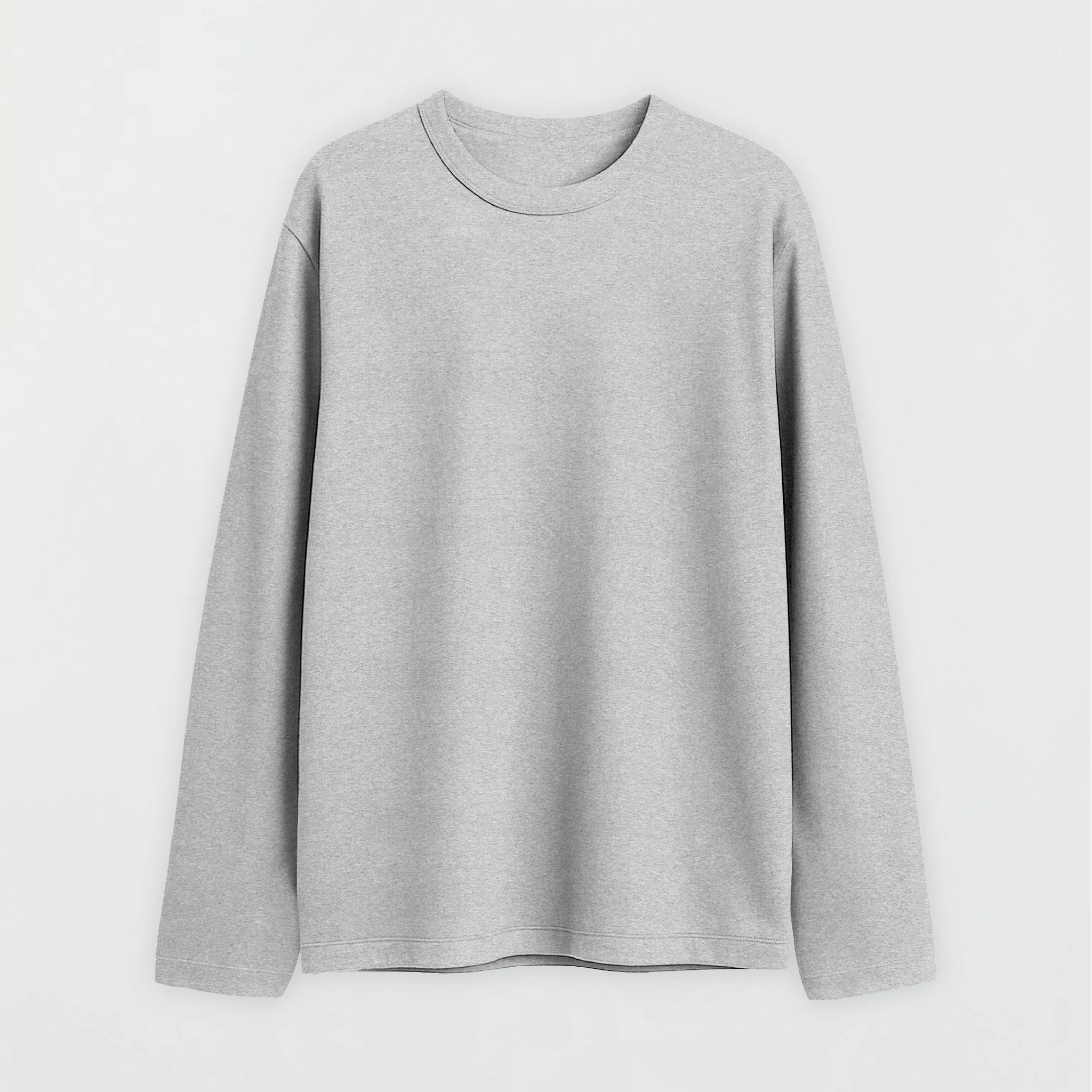 Remera Manga Larga Hombre - Melange