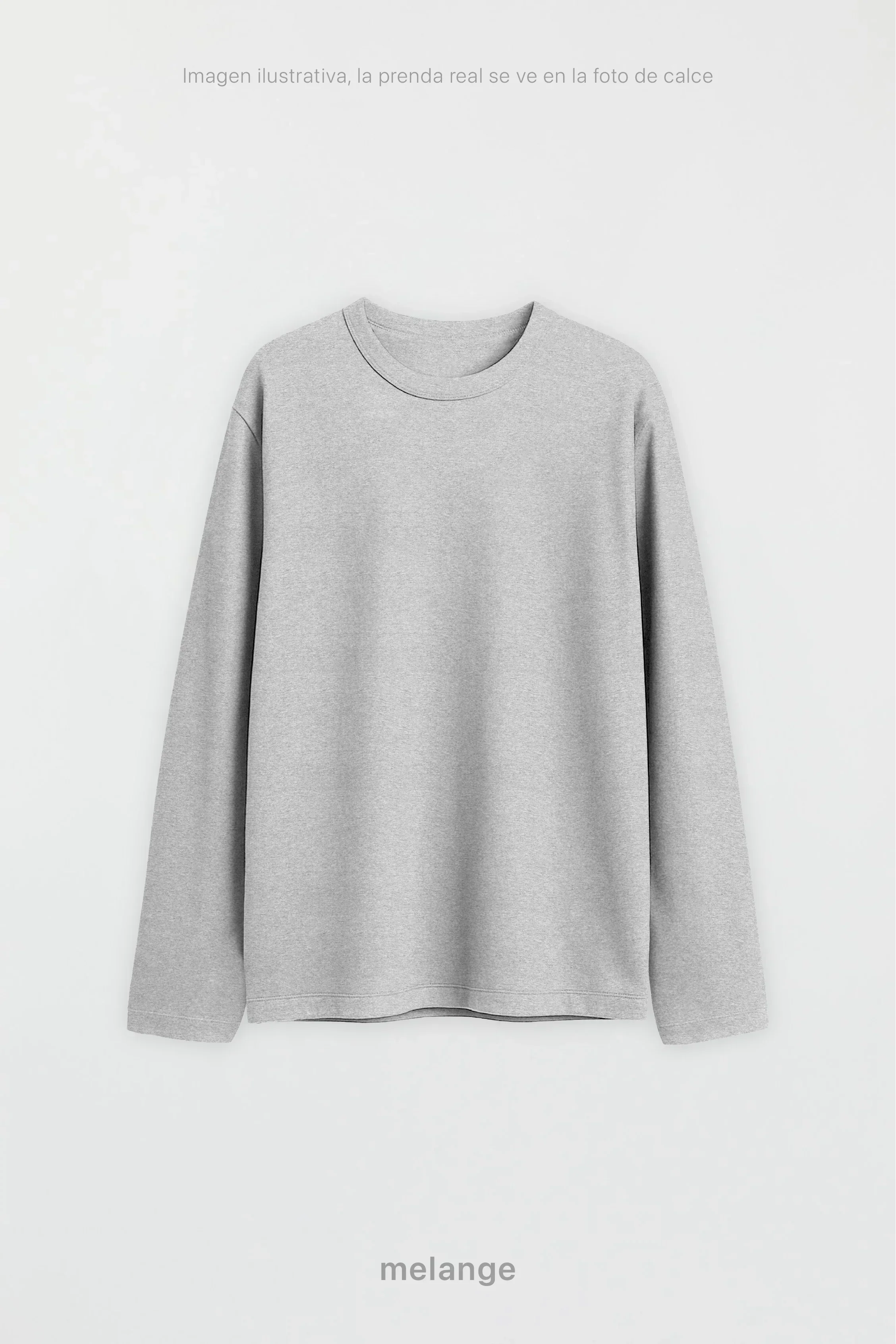 Remera Manga Larga Hombre