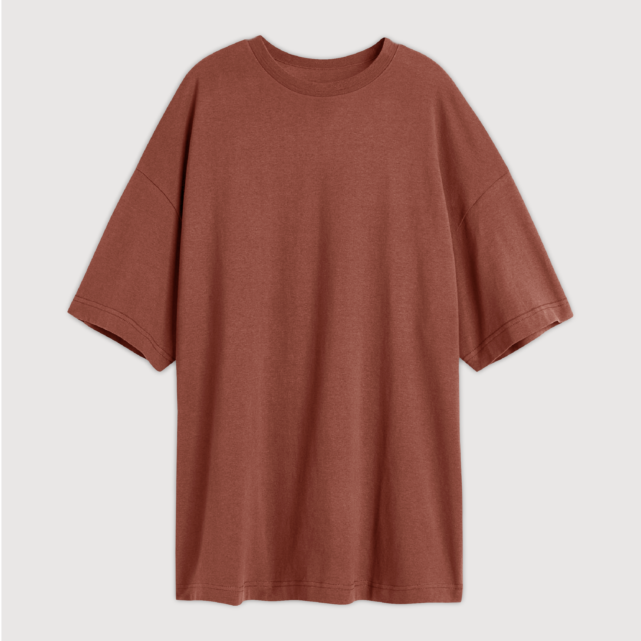 Remera Relaxed - Ocre Red