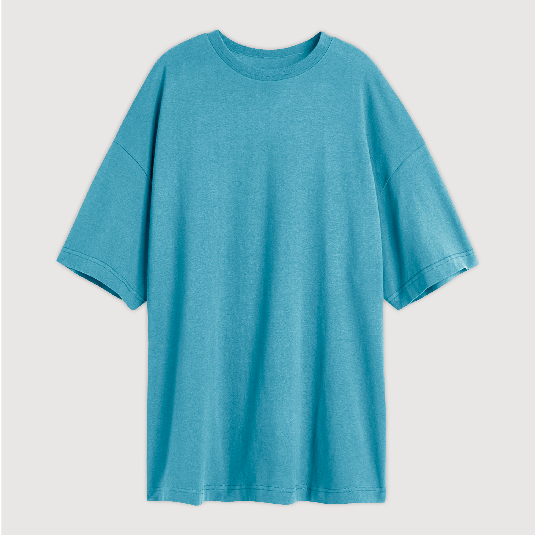 Remera Relaxed - Turquesa Medio