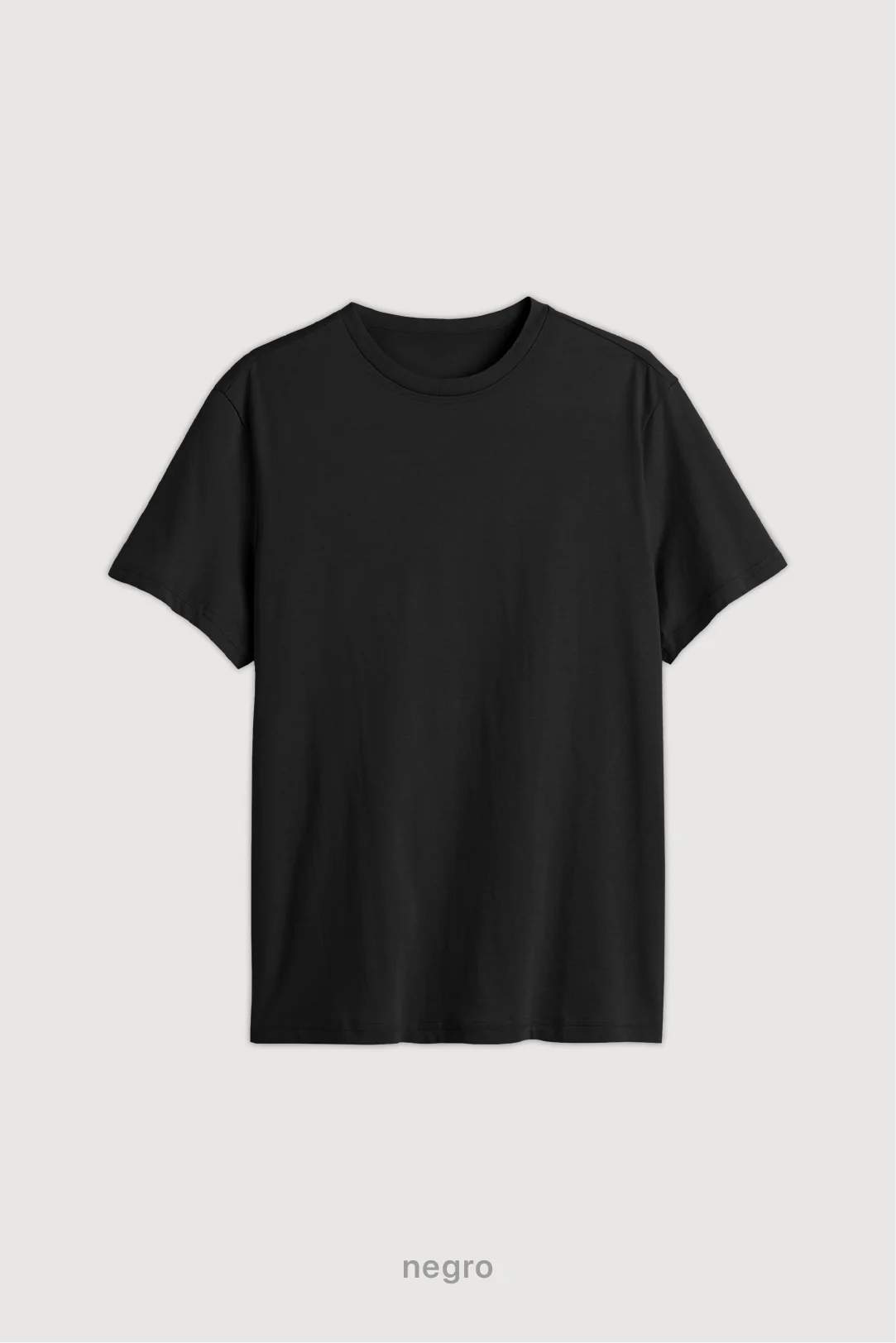 Remera Classic Soft - Negro