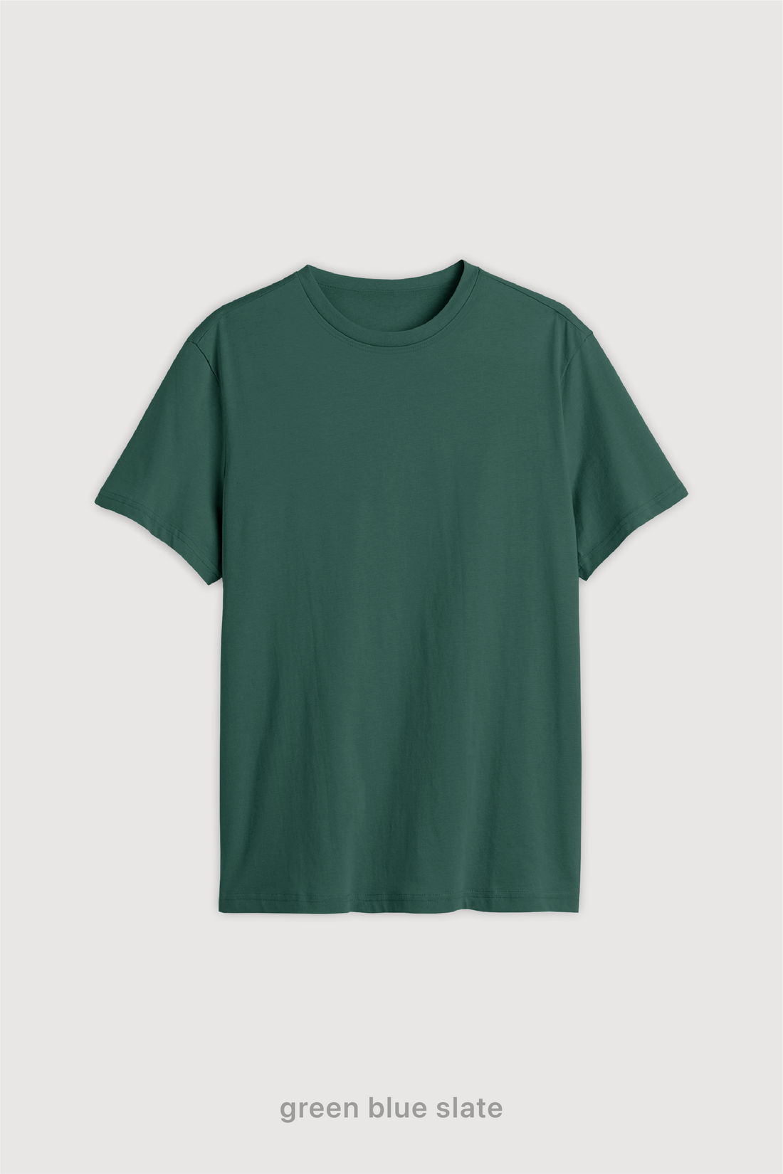 Remera Regular Fit - Green Blue Slate