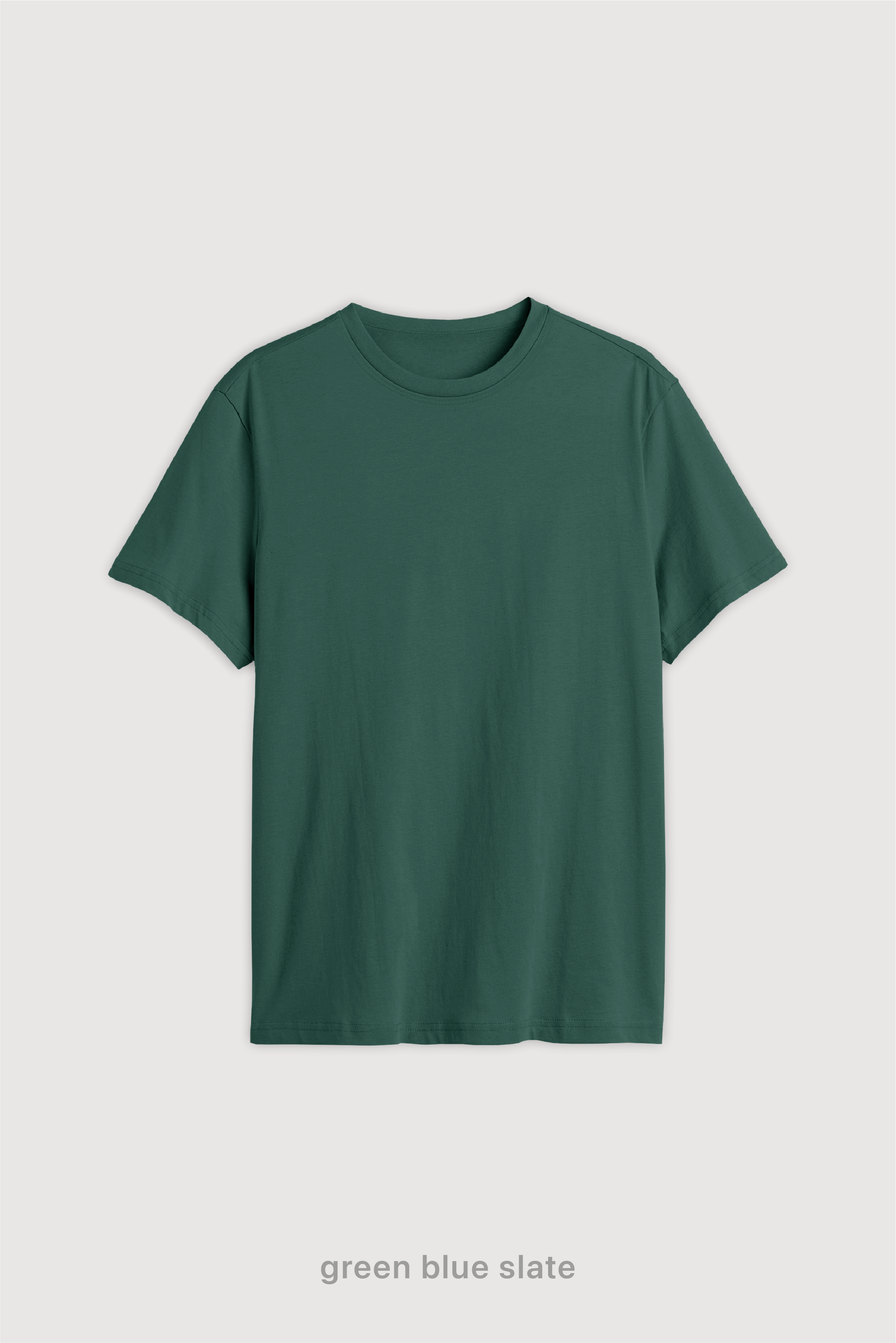 Remera Regular Fit - Green Blue Slate