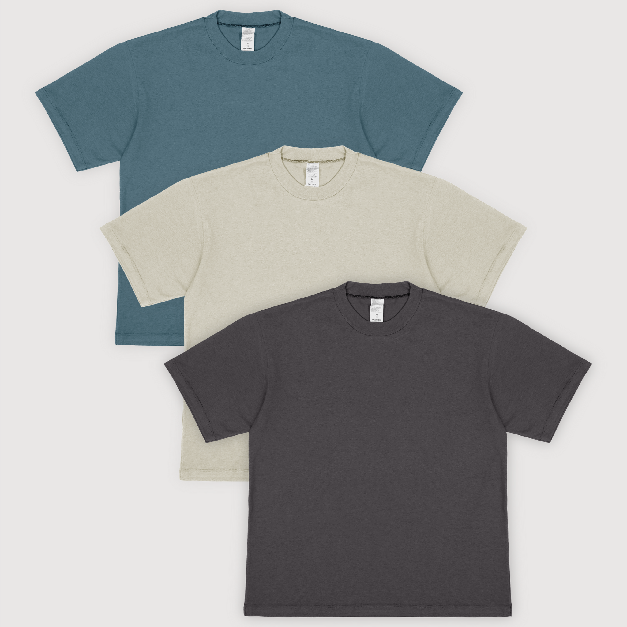 Remera Regular Fit x 3