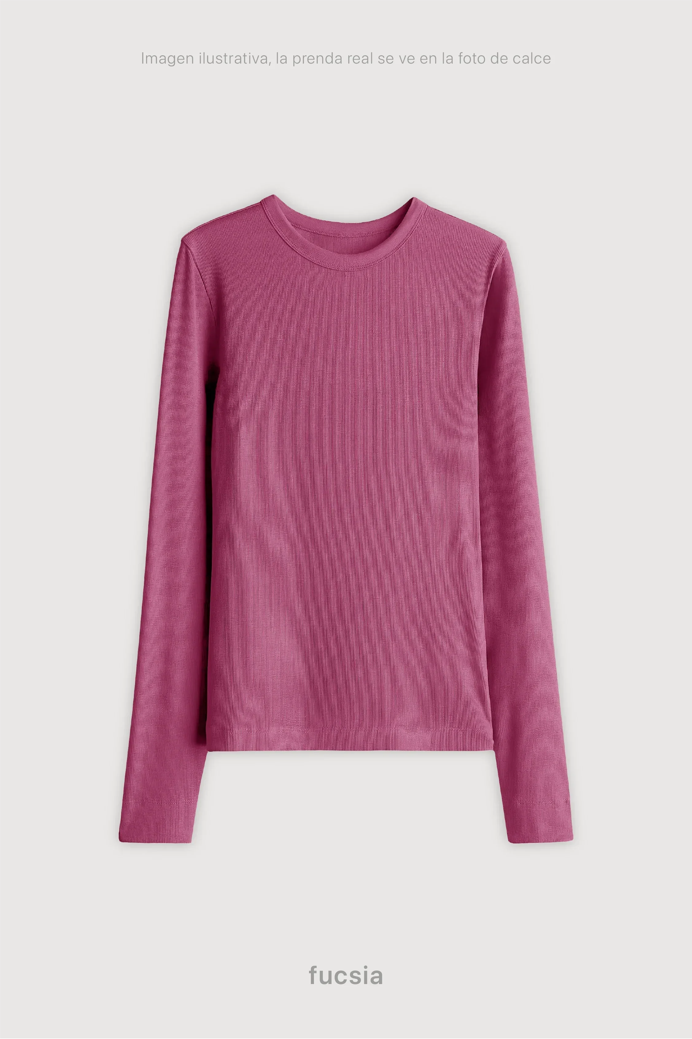 Remera Ribb Manga Larga