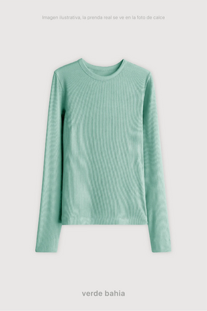 Remera Ribb Manga Larga