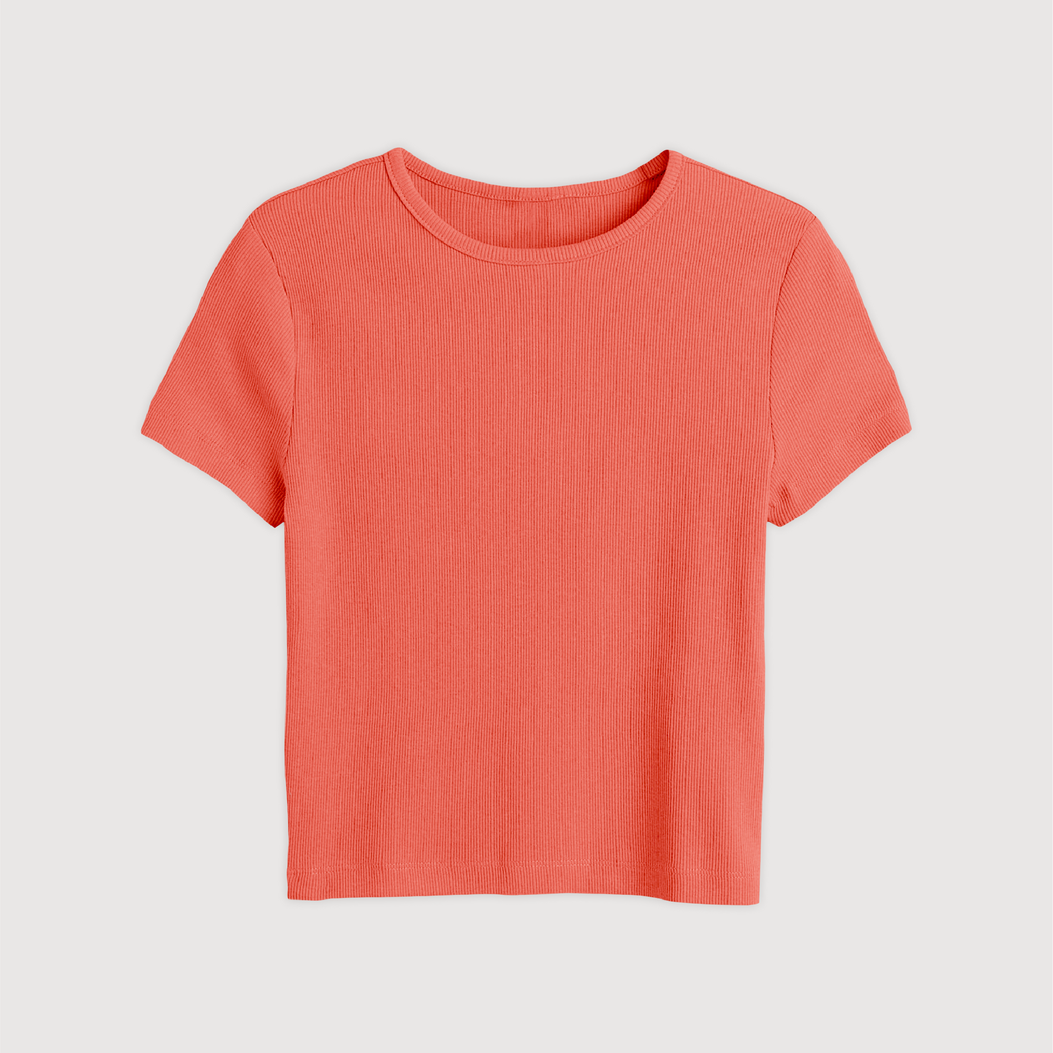 Remera Ribb Midi - Coral Pink