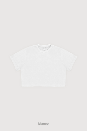 Baby Tee - Blanco