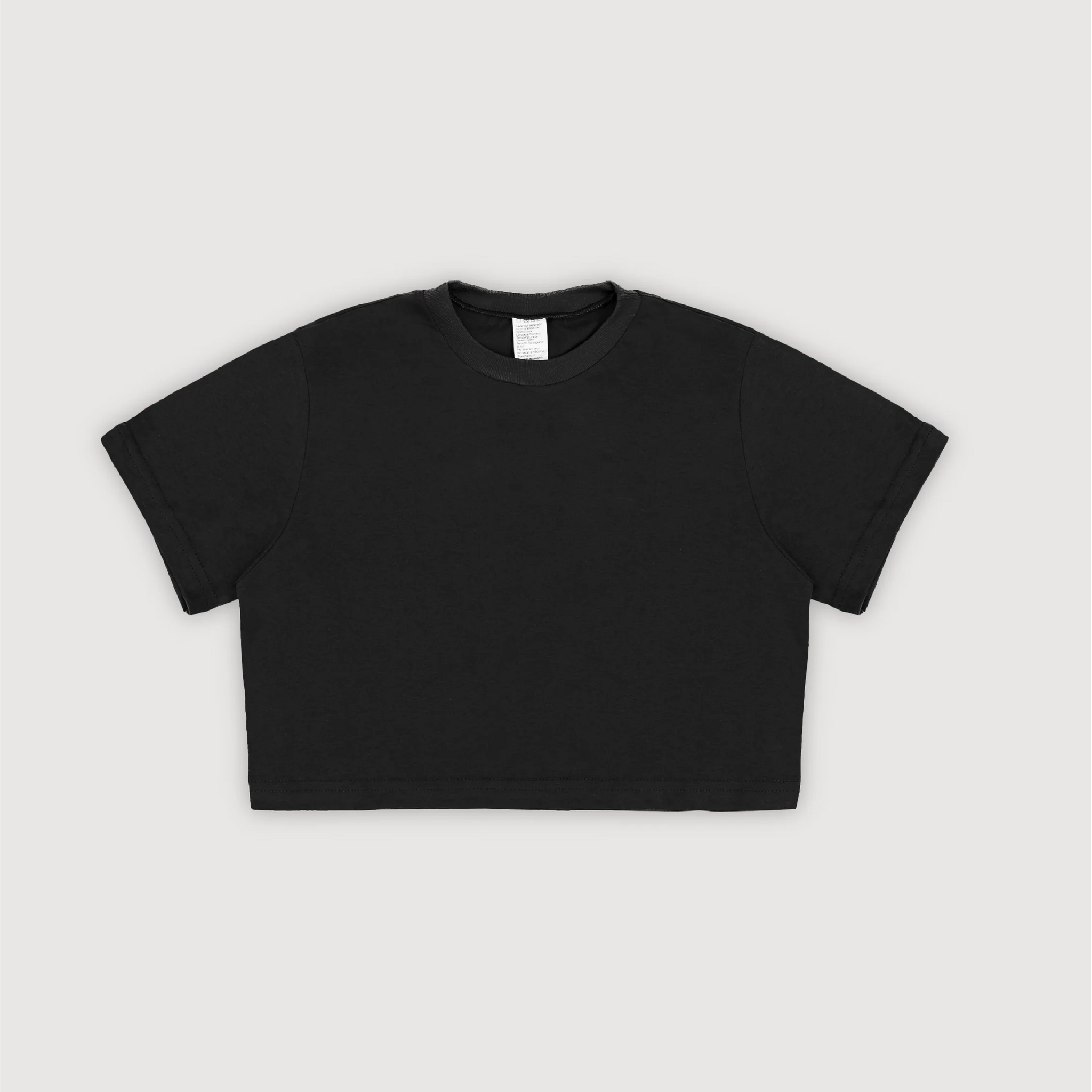 Baby Tee Soft - Negro