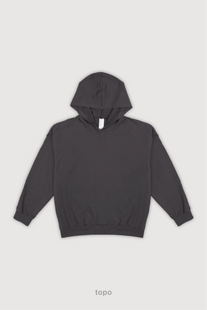 SS25 Hoodie Boxy Fit PREMIUM - Topo