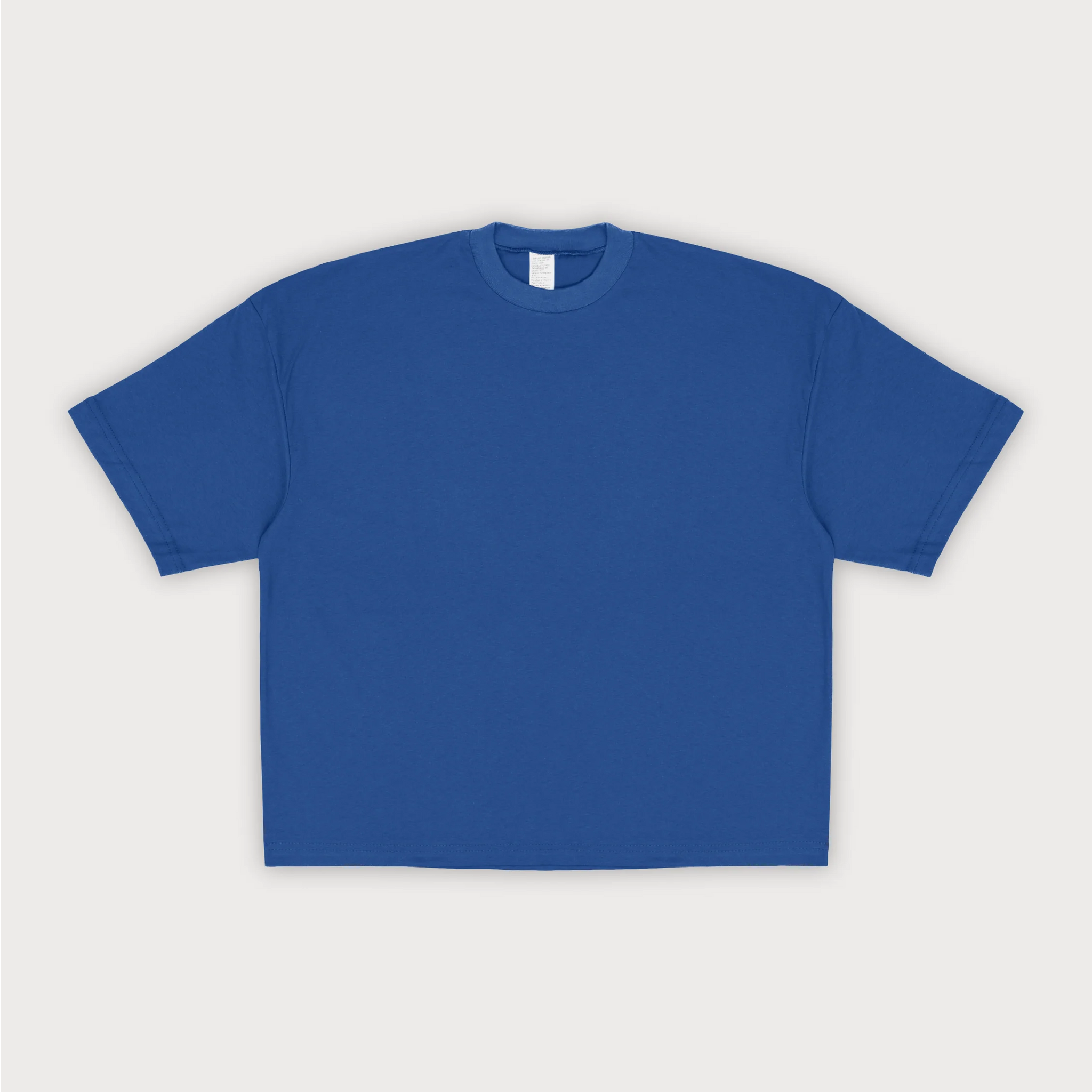 Remera Boxy Fit - Azul francia